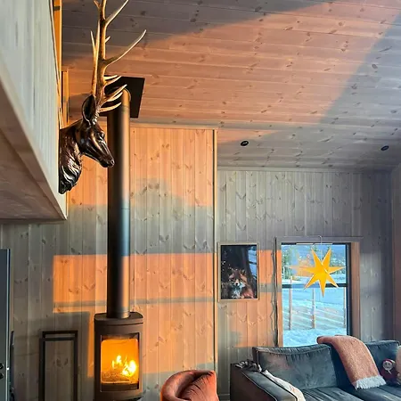 Modern With Outdoor Sauna By Nord-mesna Sjusjoen
